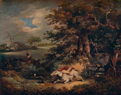 Tam Ağlama - Ve Bir Düşüş, c1790, 1922 by George Morland