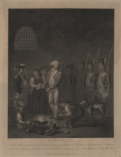 Lafayette Olmütz Hapishanesinde by George Morland