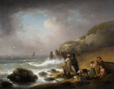 Deniz Tavuğu Avı, 1795. by George Morland