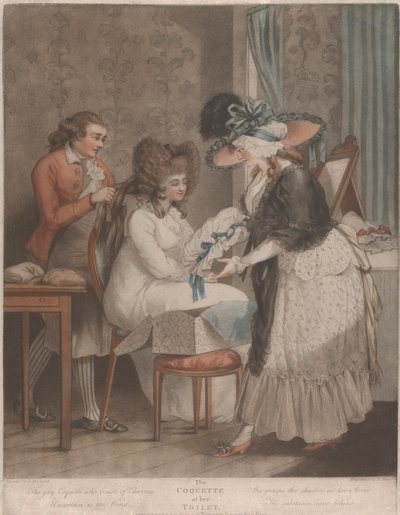 Tuvaletindeki Coquette by George Morland