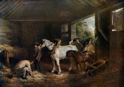 Ahırın İçi, 1791, 1912. by George Morland