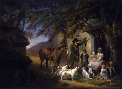 Sporcunun Dönüşü (tuval üzerine yağlıboya) by George Morland