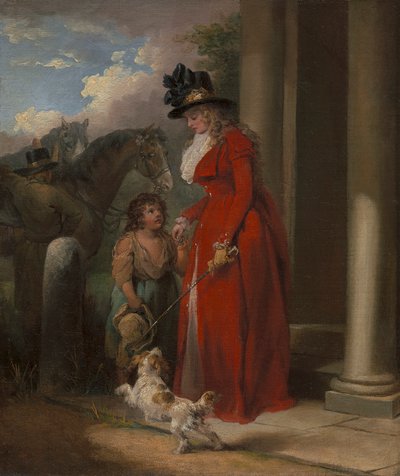 Squire'ın Kapısı by George Morland