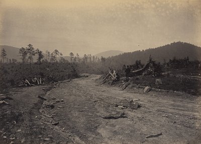 Buzzard Roost, Gürcistan by George N. Barnard