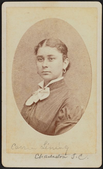 Carte-de-visit Carrie Lining