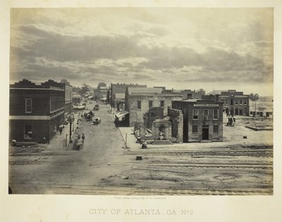 Atlanta Şehri, GA, No. 2 by George N. Barnard