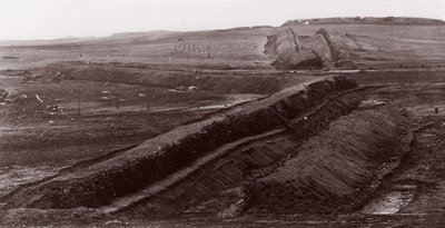 Konfederasyon Toprak İşleri, Centreville, Virginia, 1862. by George N. Barnard