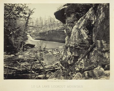 Lu-La Gölü Lookout Dağı by George N. Barnard