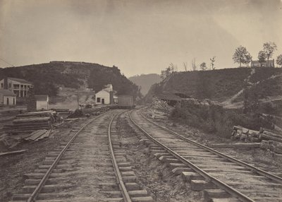 Allatoona Geçidi Kuzeye Bakıyor, Georgia, 1860