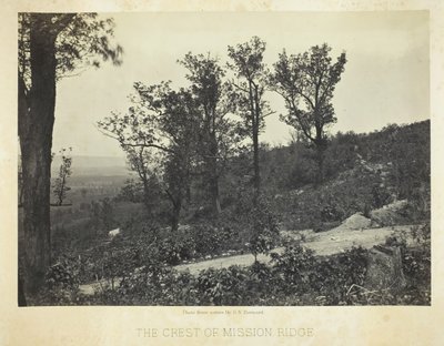 Mission Ridge Tepesi, 186466. by George N. Barnard