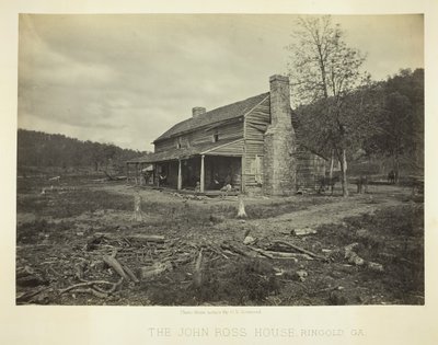 John Ross Evi, Ringgold, GA, 1866. by George N. Barnard