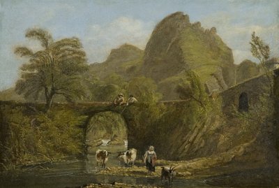 Dynas Kayası ve Köprüsü by George Orleans Delamotte