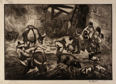 Domuz Pazarı, Meksika by George Overbury Pop Hart