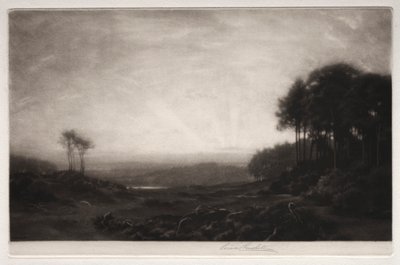 Manzara by George Percival Gaskell