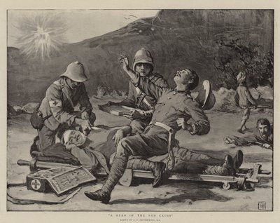 ರೆಡ್ ಕ್ರಾಸ್ ಟರ್ಕಿಯ ಹೀರೋ by George Percy Jacomb Hood