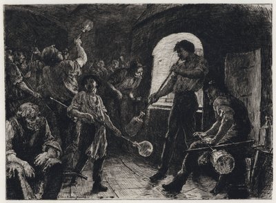 Cam Üfleme (aşındırma) by George Percy Jacomb Hood