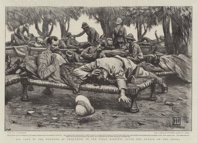 Zeriba Saldırısı Sonrası Omdurman Sahra Hastanesinde Yaralıların Bakımı by George Percy Jacomb Hood