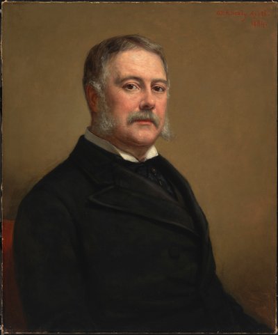 Chester Alan Arthur, Nisan 1884. by George Peter Alexander Healy