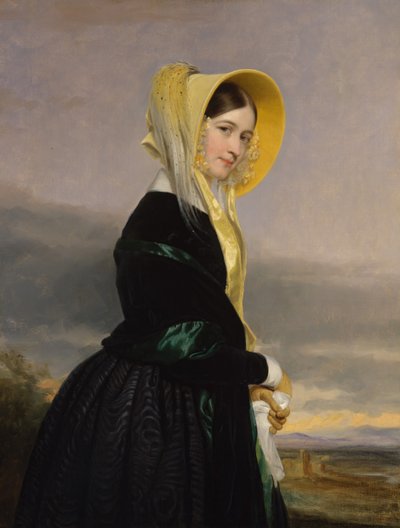 Euphemia Beyaz Van Rensselaer, 1842. by George Peter Alexander Healy