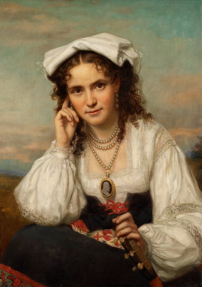 Vinnie Ream, yaklaşık 1870. by George Peter Alexander Healy