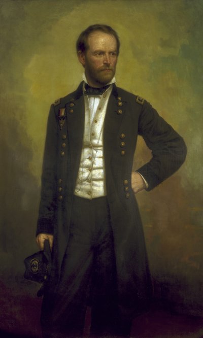 William T.Sherman by George Peter Alexander Healy