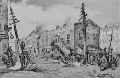 Eski Slip Pazarı, 1881. by George Reynolds