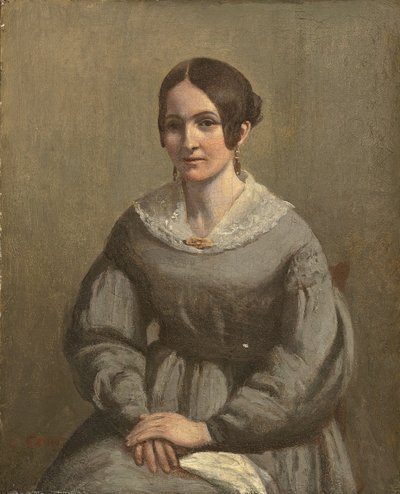 Genç Bir Kadının Portresi, by George Richmond
