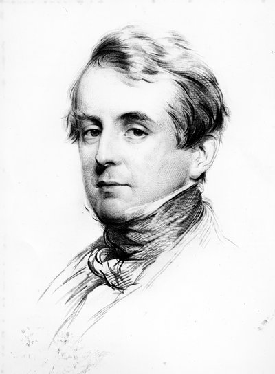 Sir William Heathcote, engraved by Joseph Brown, 1847  by George Richmond
