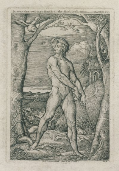 Ölümcül Bellman, 1827 by George Richmond