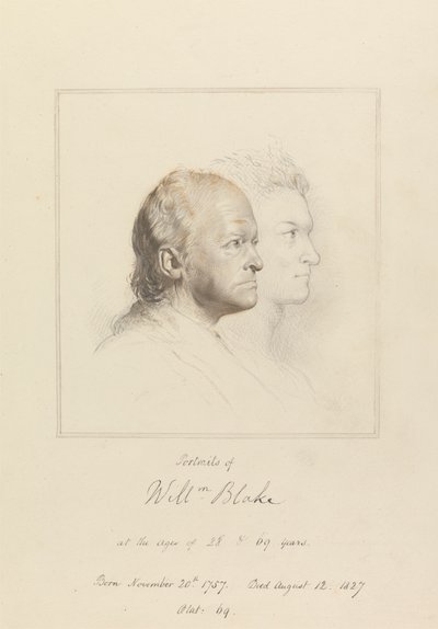 Gençlik ve Yaşta William Blake by George Richmond