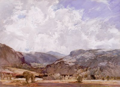 Conway Vadisi - Öğlen by George Robert Rushton