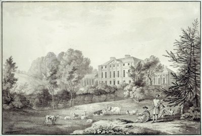 Kenwood'dan Bir Görünüm (kağıt üzerine kalem) by George Robertson