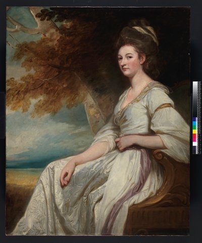 Bayan Beal Bonnell'in Portresi, 1779-1780 by George Romney
