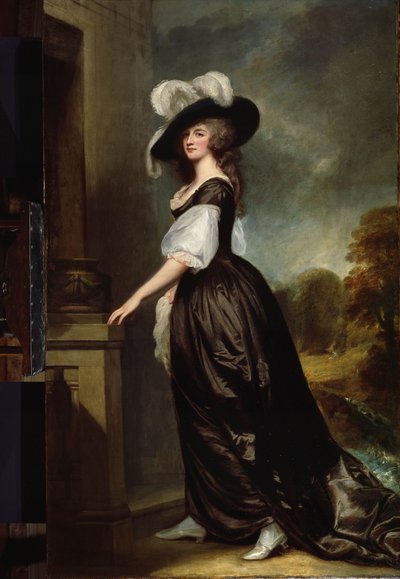 Charlotte, Leydi Milnes by George Romney