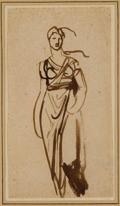 Kadın Figürü by George Romney