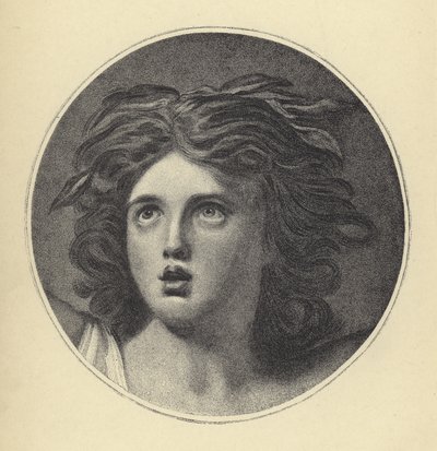 Leydi Hamilton Cassandra olarak by George Romney