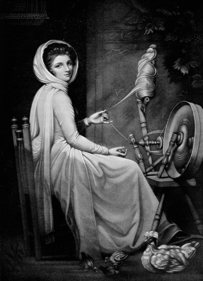 Leydi Hamilton Kadın Kızı olarak, c1782, 1912 by George Romney