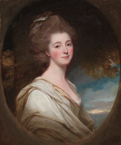 Jane Hoskyns'in portresi, c. 1778-1780 (tuval üzerine yağlıboya) by George Romney