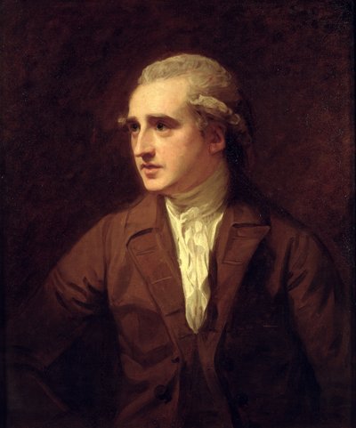 Hon portresi. Charles Francis Greville by George Romney