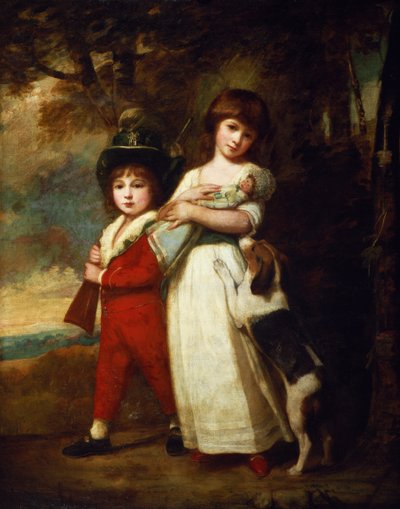 Vernon çocuklarının portresi by George Romney