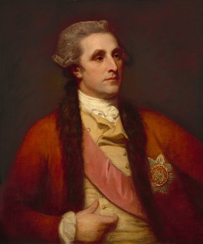 Sir William Hamilton, 1783-1784. by George Romney