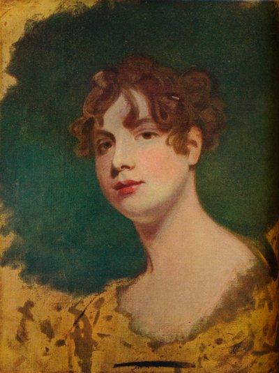 Bir Kadın Başının Kroki, 18. Yüzyıl by George Romney