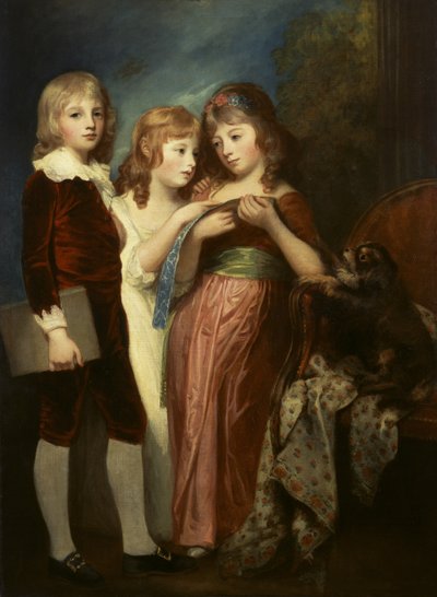 Hartley Çocukları, 178183 by George Romney