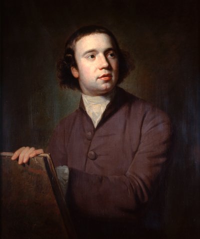 Thomas Barrow, bir portre ressamı, c1754-1802 by George Romney