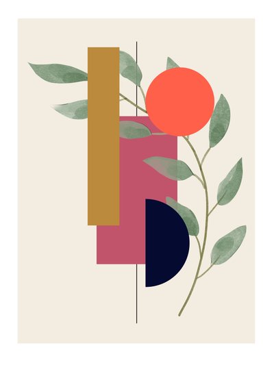 Soyut Bahçe, 21. yüzyıl (resim) by George Rosaly