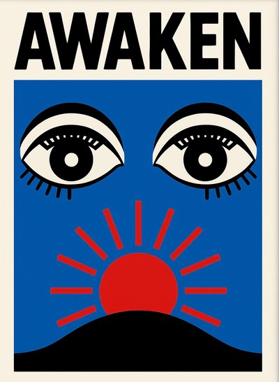 Uyanış, 2025 (tuval üzerine akrilik) by George Rosaly