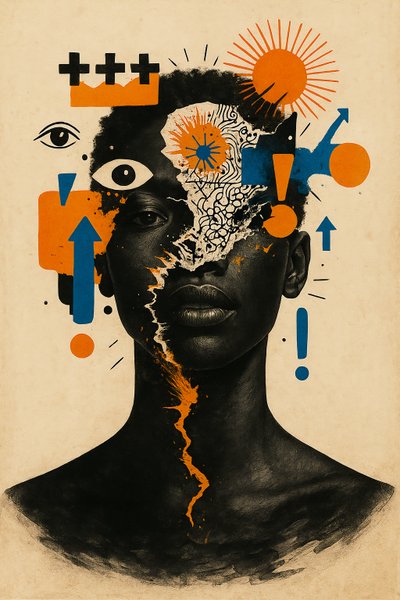 Hayatta Kalmanın Ötesinde, 2025 (tuval üzerine akrilik) by George Rosaly