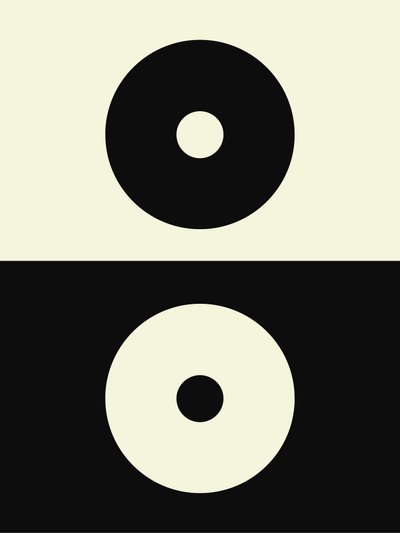 Bohem Yin ve Yang, 21. yüzyıl (resim) by George Rosaly