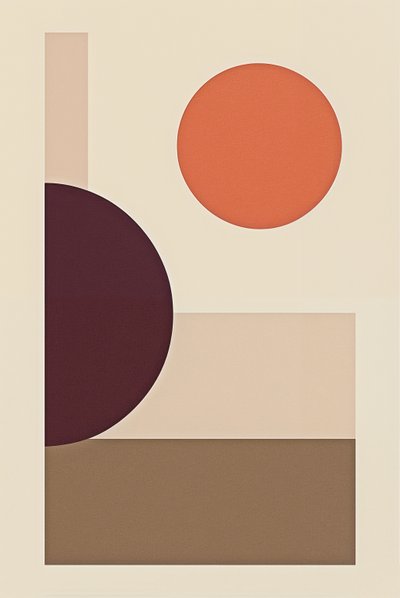 Rezonans Minimal, 2025 (tuval üzerine akrilik) by George Rosaly