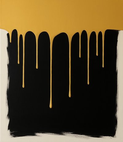 Sessizliğin Ağırlığı, 2025 (tuval üzerine akrilik) by George Rosaly